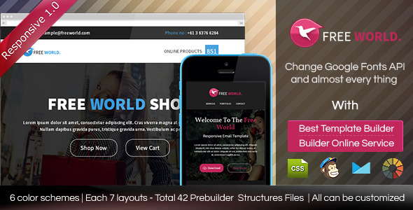 ThemeForest FREEWORLD Responsive Email Template With Builder 8962533 ThemeForest FREEWORLD Responsive Email Template With Builder 8962533