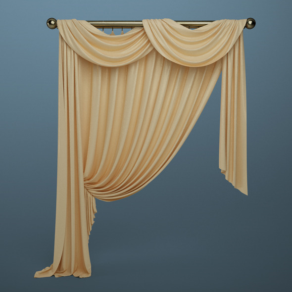 3DOcean Classic Curtains 8968407 3DOcean Classic Curtains 8968407