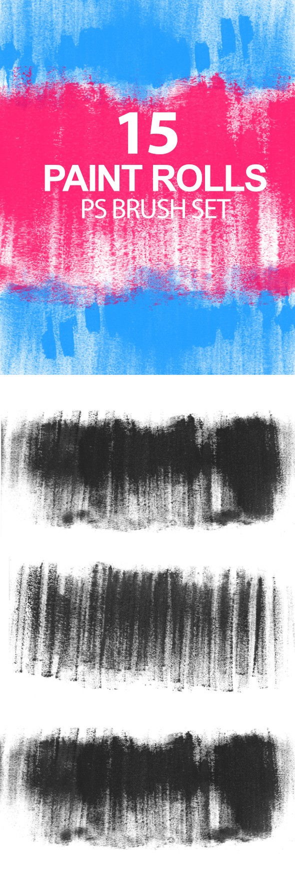 GraphicRiver Paint Rolls Photoshop Brush Set 6724034 GraphicRiver Paint Rolls Photoshop Brush Set 6724034