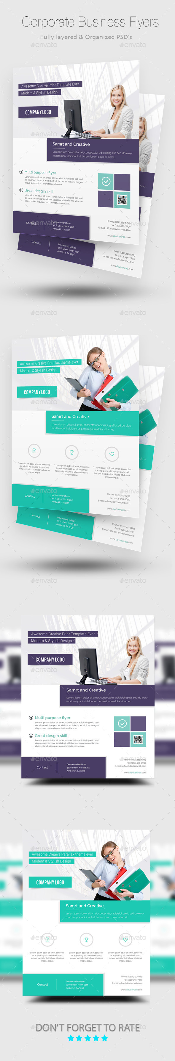 Corporate Business Flyer Templates (Corporate)