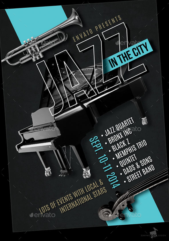 Jazz Festival Flyer (Concerts)