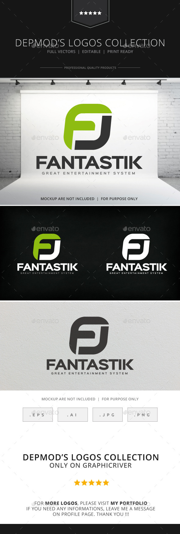 GraphicRiver Fantastik Logo 8971143 GraphicRiver Fantastik Logo 8971143