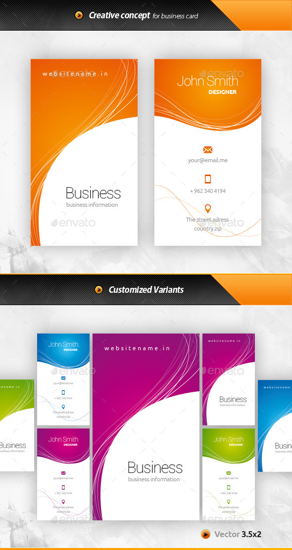GraphicRiver Creative Business Card 8972013 GraphicRiver Creative Business Card 8972013