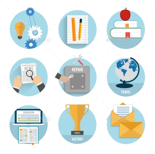 GraphicRiver Business Office and Marketing Icons 8972151 GraphicRiver Business Office and Marketing Icons 8972151