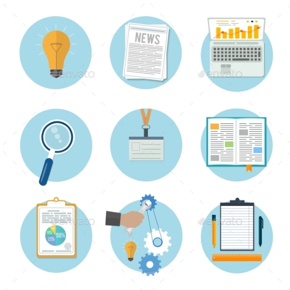 GraphicRiver Office and Marketing Icons 8972174 GraphicRiver Office and Marketing Icons 8972174