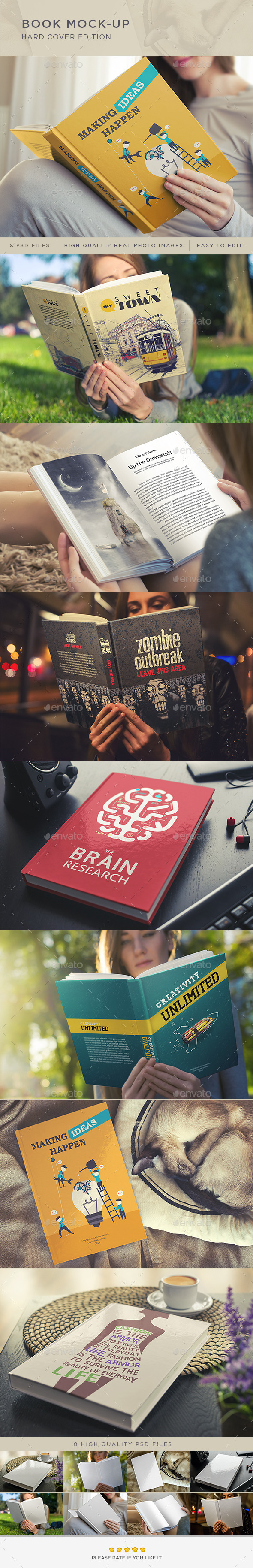 GraphicRiver Book Mock-Up Hard Cover Edition 8972454 GraphicRiver Book Mock-Up Hard Cover Edition 8972454