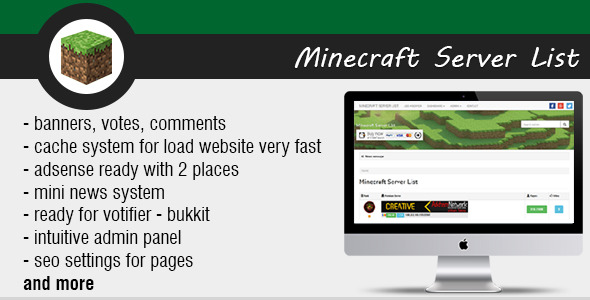 CodeCanyon Minecraft Server List 8972853 CodeCanyon Minecraft Server List 8972853