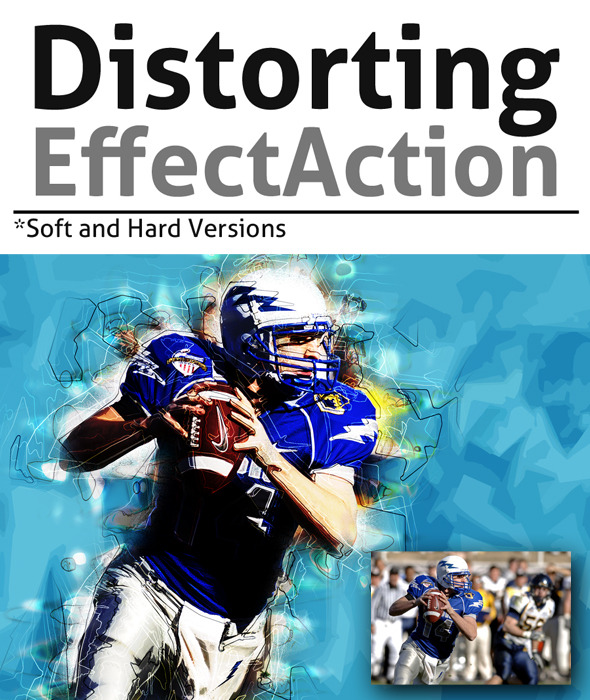GraphicRiver Distorting Effect Action 8973082 GraphicRiver Distorting Effect Action 8973082
