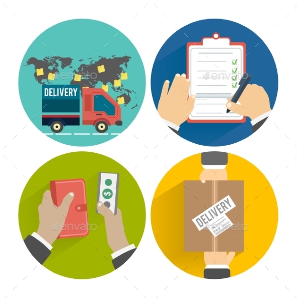 GraphicRiver Internet Shopping Purchasing and Delivery 8973294 GraphicRiver Internet Shopping Purchasing and Delivery 8973294