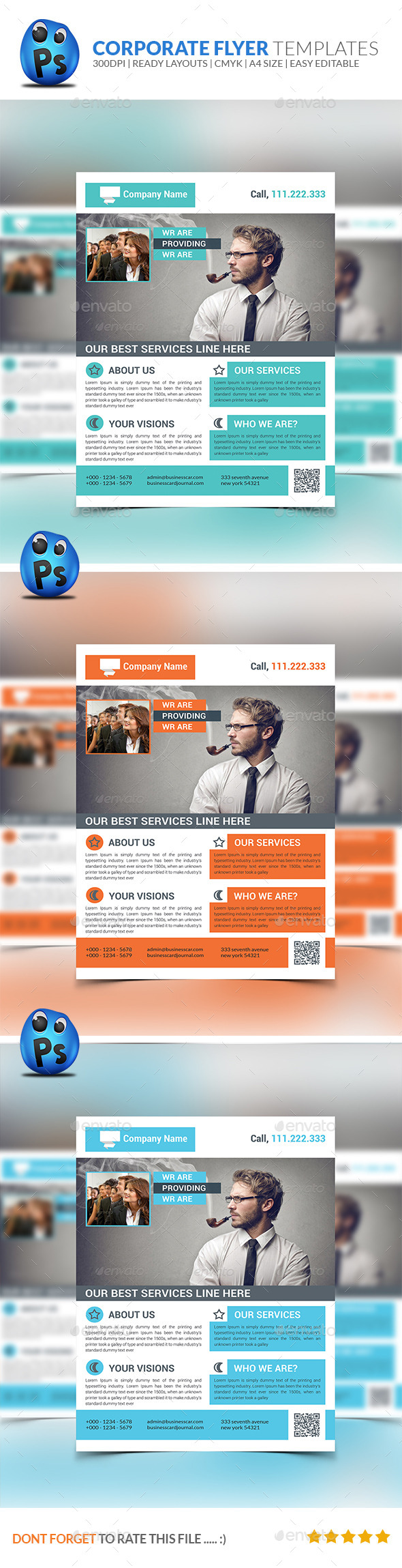 GraphicRiver Corporate Business Flyer Template 8925412 GraphicRiver Corporate Business Flyer Template 8925412