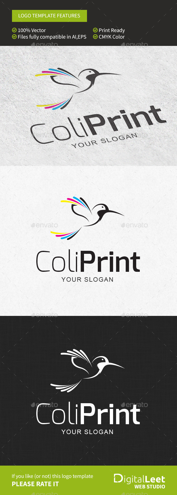 GraphicRiver Coliprint Logo Template 8973796 GraphicRiver Coliprint Logo Template 8973796