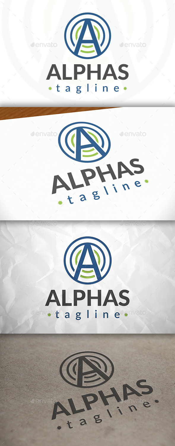 GraphicRiver Alpha Logo 8975986 GraphicRiver Alpha Logo 8975986
