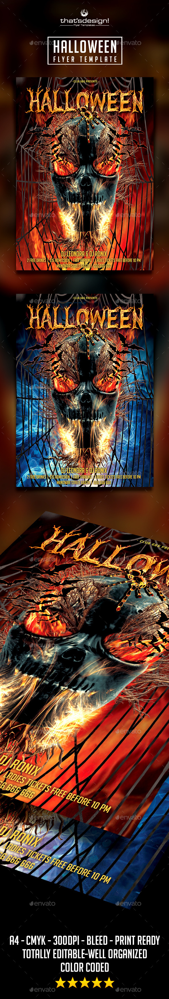 Halloween Event Poster - Holidays Events