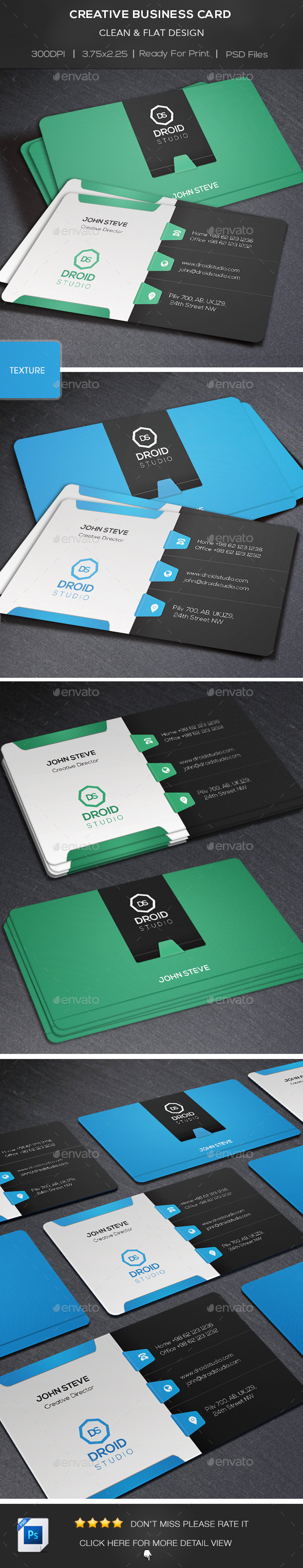 GraphicRiver Creative Business Card 8976077 GraphicRiver Creative Business Card 8976077