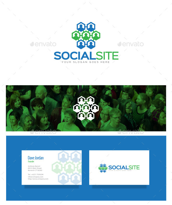 GraphicRiver Social Site Logo 8976772 GraphicRiver Social Site Logo 8976772
