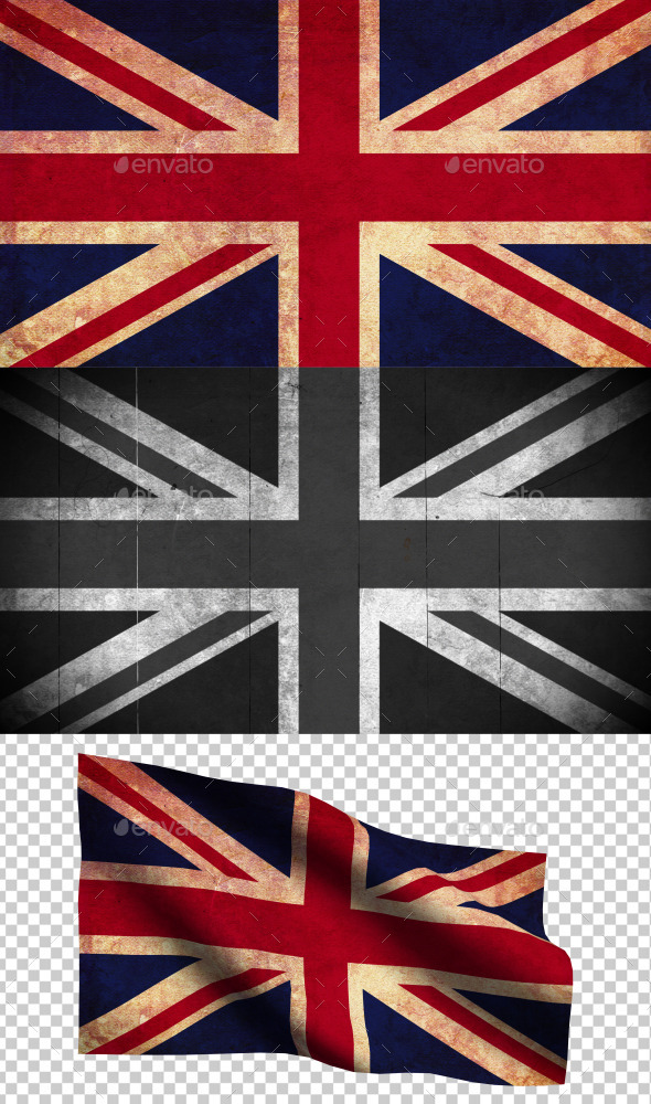 GraphicRiver United Kingdom Flag Grunge and Retro 8977603 GraphicRiver United Kingdom Flag Grunge and Retro 8977603