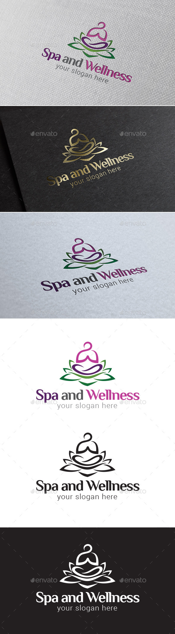 GraphicRiver Spa and Wellness Logo Template 8977763 GraphicRiver Spa and Wellness Logo Template 8977763