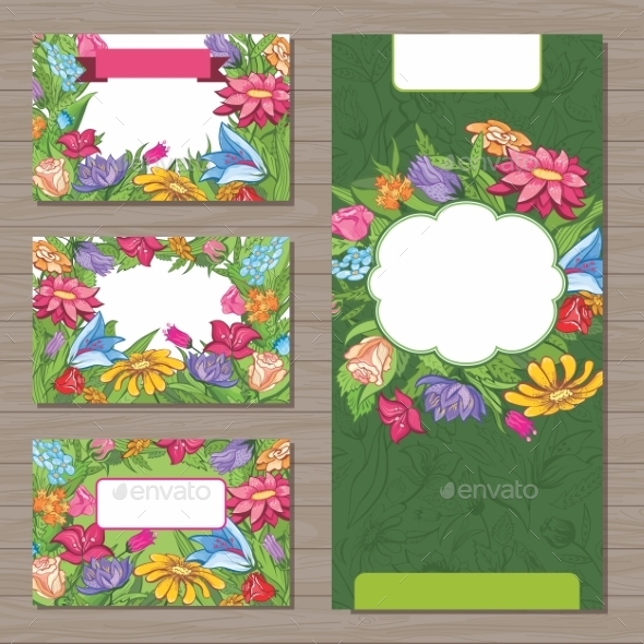 GraphicRiver Flower Background and Templates 8979054 GraphicRiver Flower Background and Templates 8979054