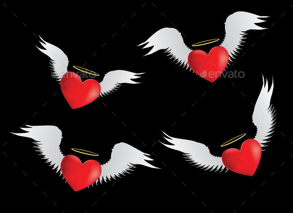 Angel hearts set (Misc) Photo Download