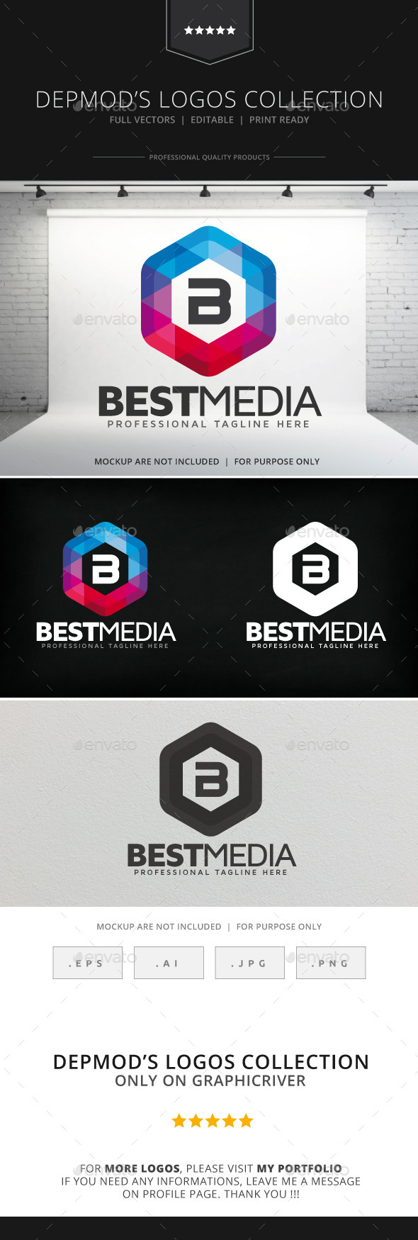 GraphicRiver Best Media Logo 8980361 GraphicRiver Best Media Logo 8980361