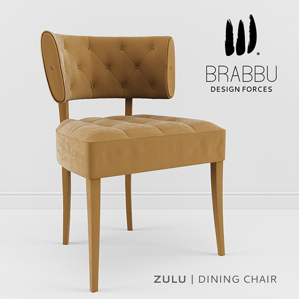 3DOcean Brabbu Zulu DIning Chair 8980500 3DOcean Brabbu Zulu DIning Chair 8980500
