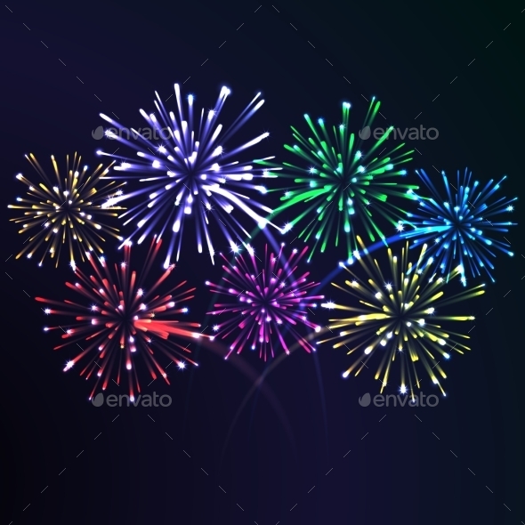 GraphicRiver Firework Night 8980532 GraphicRiver Firework Night 8980532