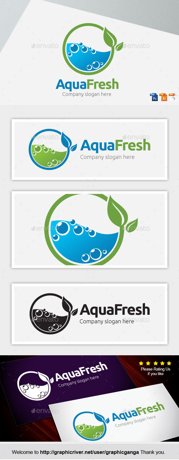 GraphicRiver Aqua Fresh 8980535 GraphicRiver Aqua Fresh 8980535