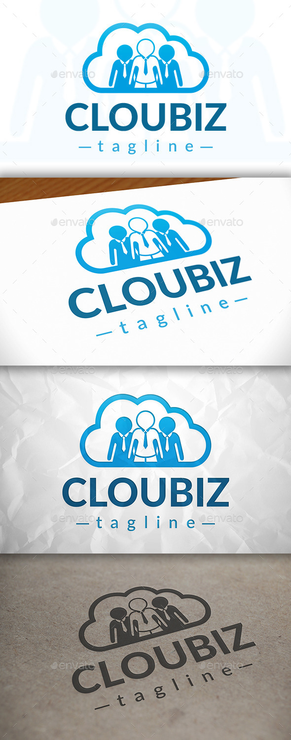 GraphicRiver Cloud Team Logo 8980977 GraphicRiver Cloud Team Logo 8980977