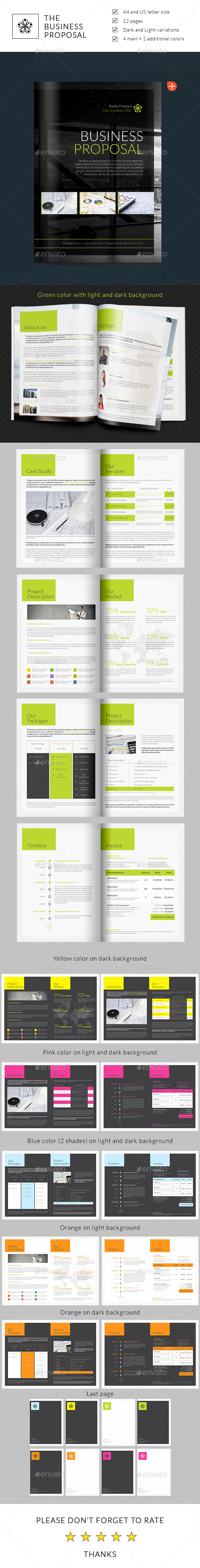GraphicRiver Business Proposal 8955730 GraphicRiver Business Proposal 8955730