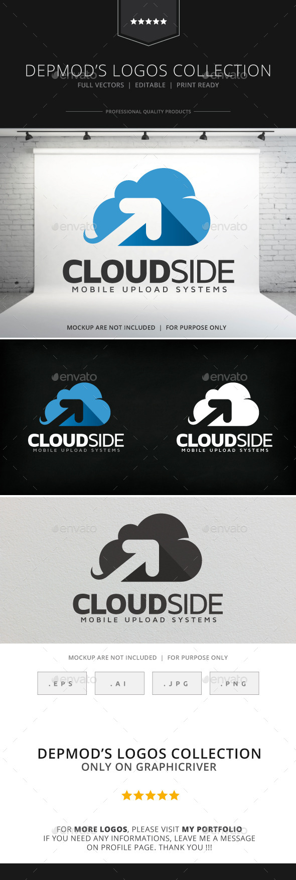 GraphicRiver Cloud Side Logo 8981859 GraphicRiver Cloud Side Logo 8981859