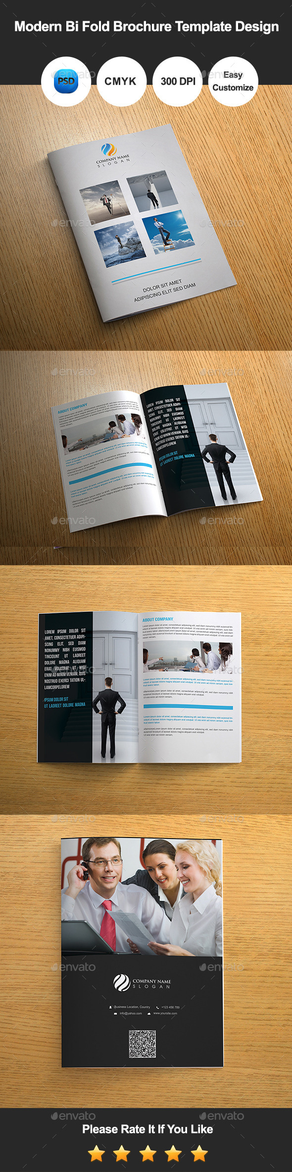 GraphicRiver Modern Bi Fold Brochure Template Design 8982057 GraphicRiver Modern Bi Fold Brochure Template Design 8982057