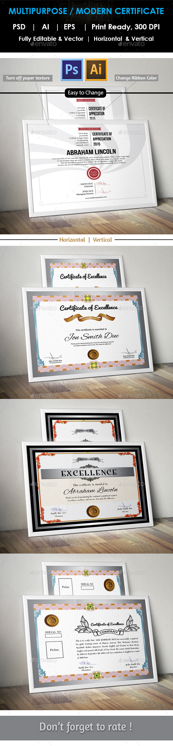 GraphicRiver Multipurpose Certificates Bundle GD01 8982184 GraphicRiver Multipurpose Certificates Bundle GD01 8982184