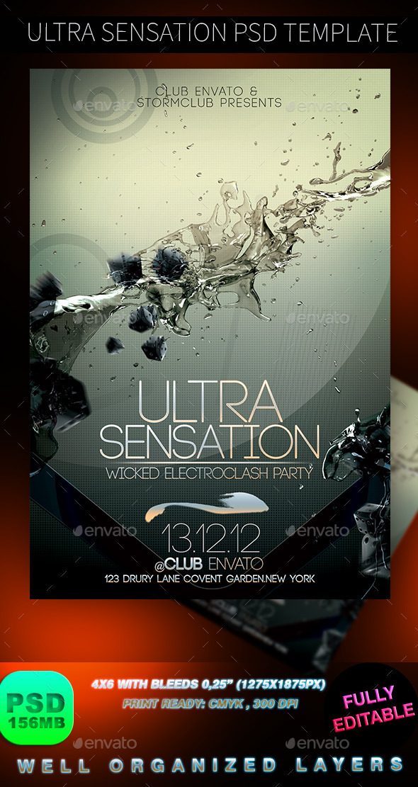 GraphicRiver Ultra Sensation PSD Template 8982191 GraphicRiver Ultra Sensation PSD Template 8982191
