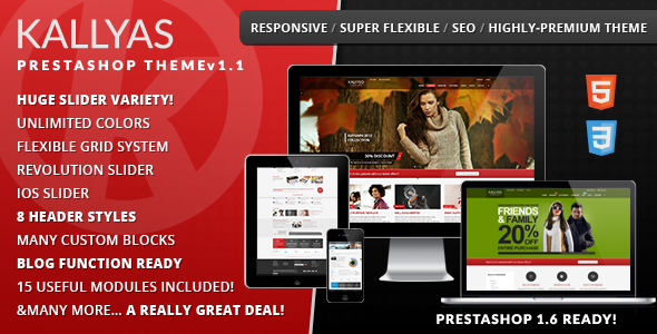 Kallyas Fluid Premium Prestashop Theme