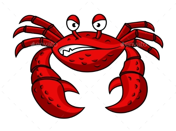 GraphicRiver Cartoon Red Crab Character 8983417 GraphicRiver Cartoon Red Crab Character 8983417