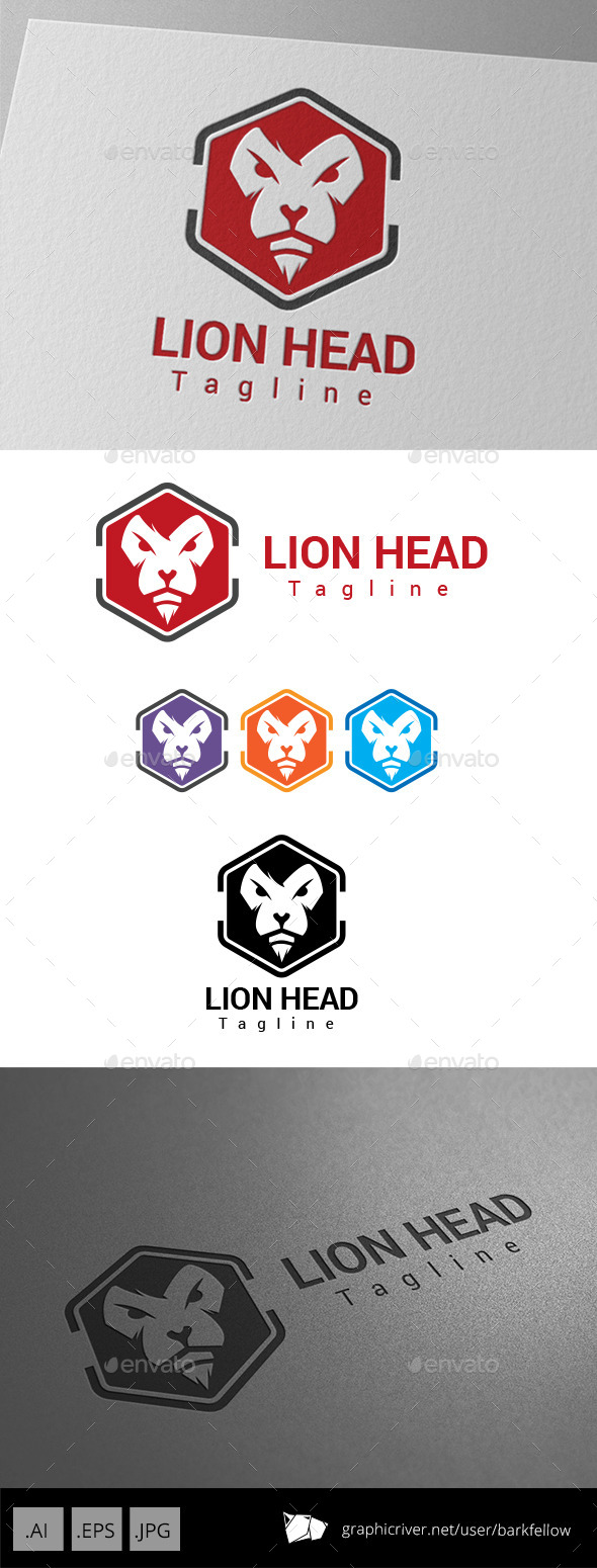 Lion Head Logo