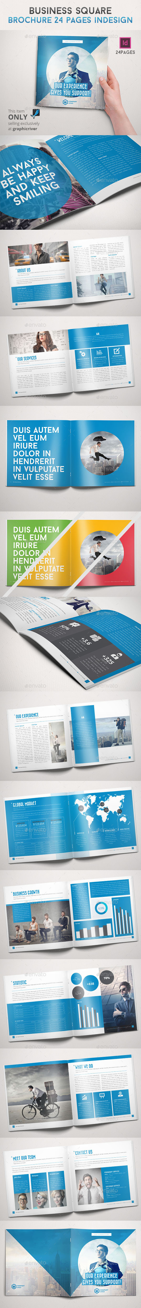 GraphicRiver Business Square Brochure 24 Pages Indesign 8984707 GraphicRiver Business Square Brochure 24 Pages Indesign 8984707