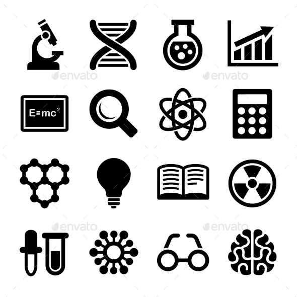 GraphicRiver Science Icons Set Vector 8986801 GraphicRiver Science Icons Set Vector 8986801