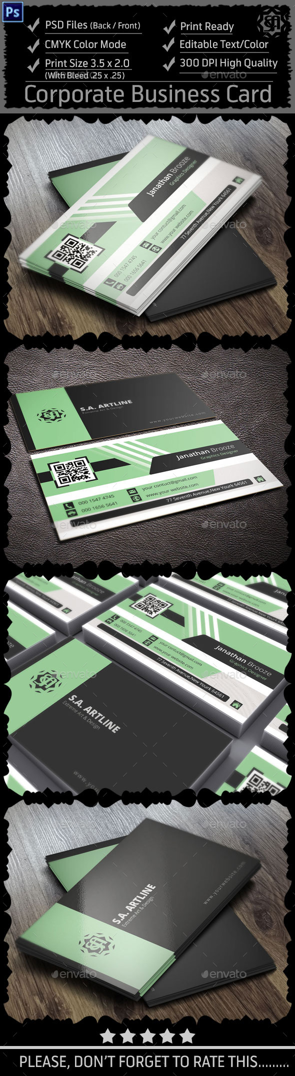 GraphicRiver Creative Corporate Business Card 8987135 GraphicRiver Creative Corporate Business Card 8987135