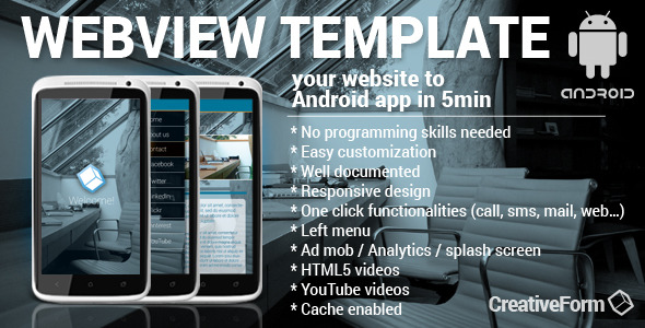 CodeCanyon WebView Android Template App 8987486 CodeCanyon WebView Android Template App 8987486