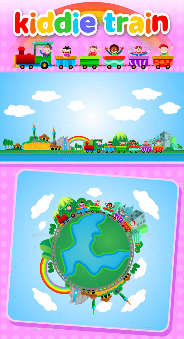 GraphicRiver Kiddie Train 8987578 GraphicRiver Kiddie Train 8987578