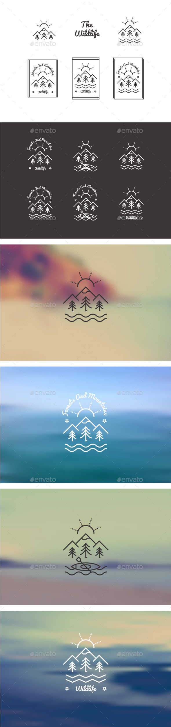 GraphicRiver Trendy Retro Vintage Insignias 8987402 GraphicRiver Trendy Retro Vintage Insignias 8987402