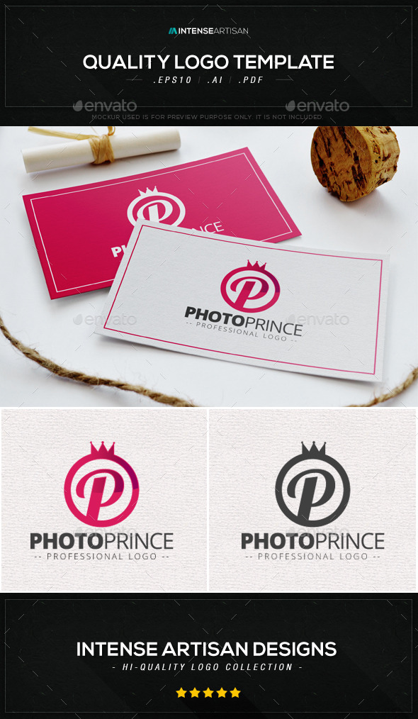 GraphicRiver Photo Prince Logo Template 8988393 GraphicRiver Photo Prince Logo Template 8988393