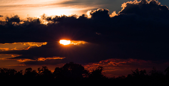 Sunset on Cloudy Sky 2 Sunset on Cloudy Sky 2