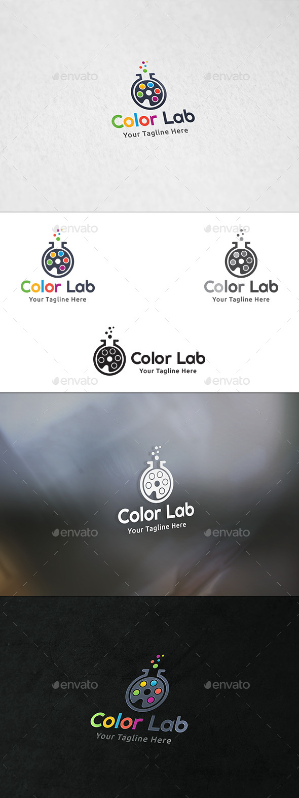 Color Lab - Logo Template (Symbols)