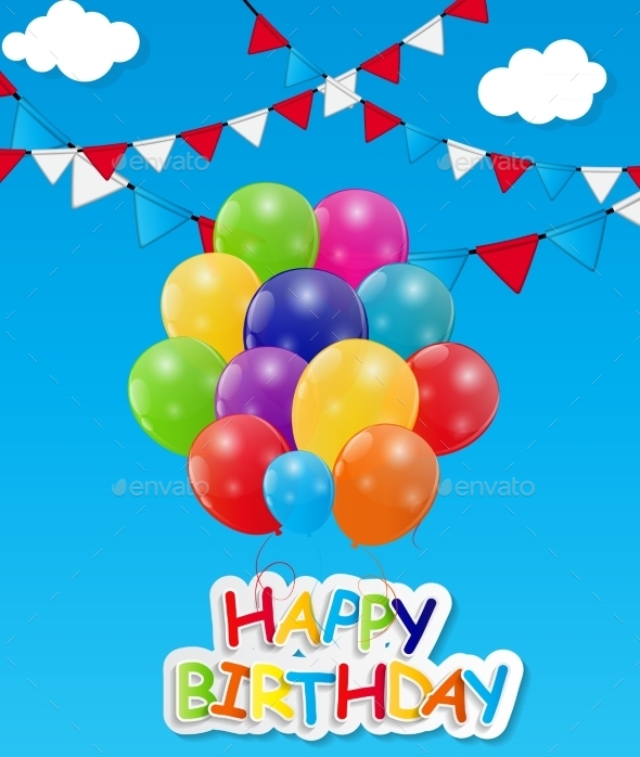 GraphicRiver Glossy Balloons Background Vector Illustration 8989505 GraphicRiver Glossy Balloons Background Vector Illustration 8989505