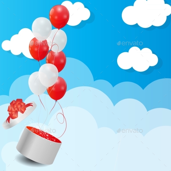 GraphicRiver Color Glossy Balloons Background Vector Illustration 8989515 GraphicRiver Color Glossy Balloons Background Vector Illustration 8989515
