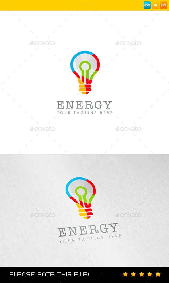 GraphicRiver Energy Logo 8989583 GraphicRiver Energy Logo 8989583