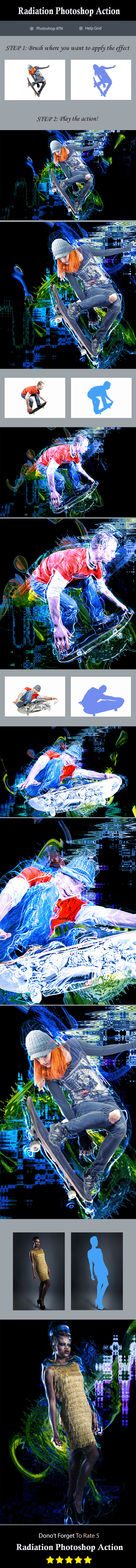 GraphicRiver Radiation Photoshop Action 8990240 GraphicRiver Radiation Photoshop Action 8990240