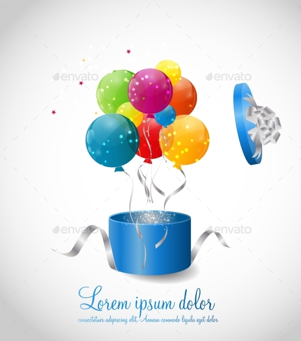 GraphicRiver Color Glossy Balloons Background Vector Illustration 8990865 GraphicRiver Color Glossy Balloons Background Vector Illustration 8990865